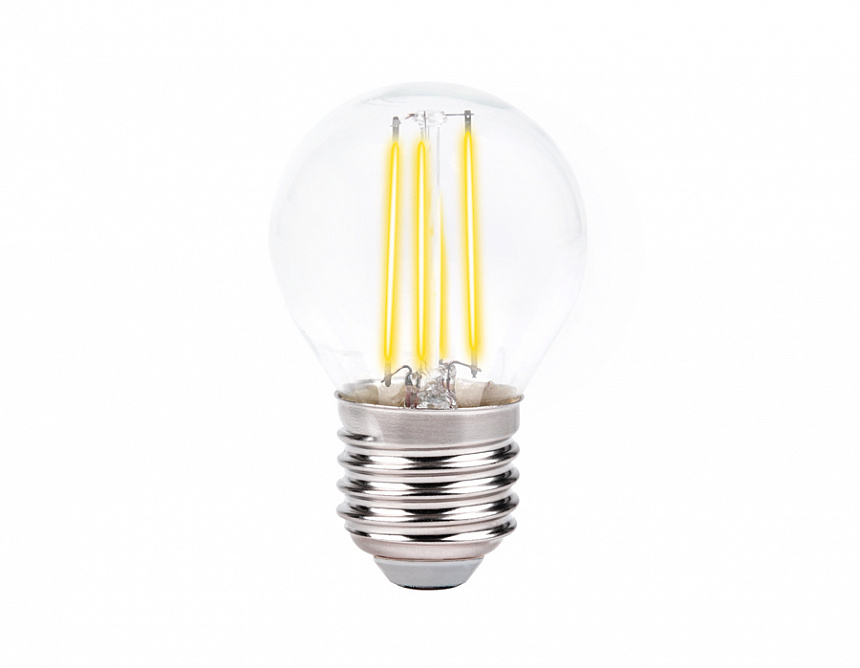 Лампа Filament LED G45-F 6W E27 4200K (60W)