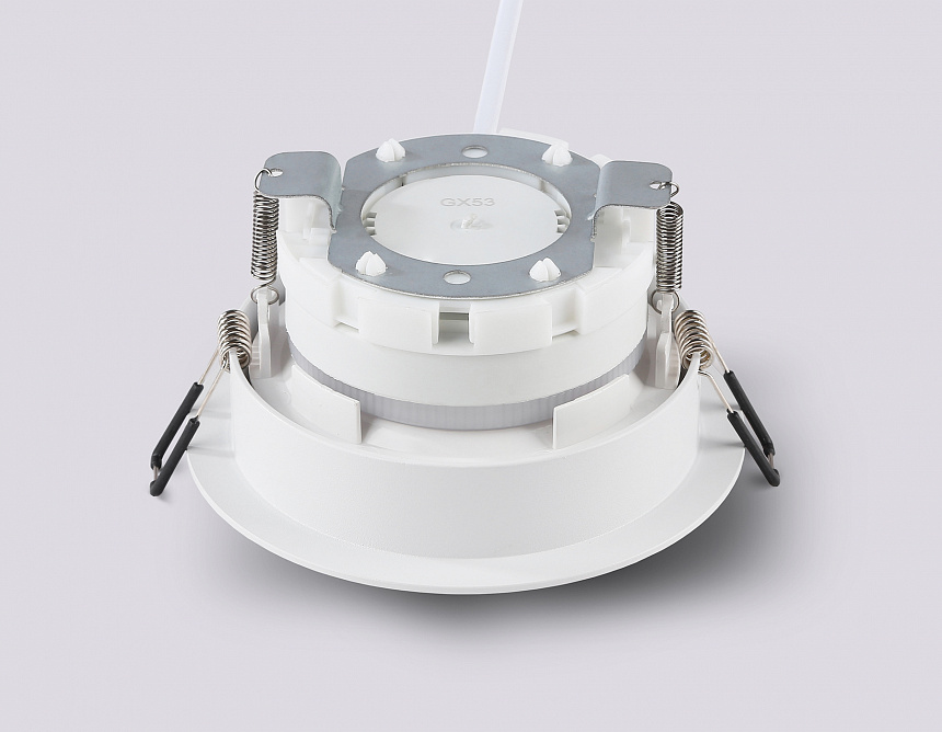 TN52335 SWH/GWH белый песок/белый глянец GX53 max 12W D115*25