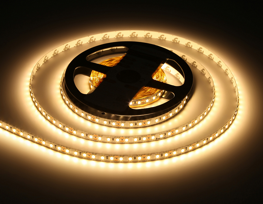 GS1101 2835 120Led/ 9.6W m/ 12V IP20 3000K/ 5000*8*1.2mm (2 конт.) GS1101 2835 120Led/ 9.6W m/ 12V IP20 3000K/ 5000*8*1.2mm (2 конт.)