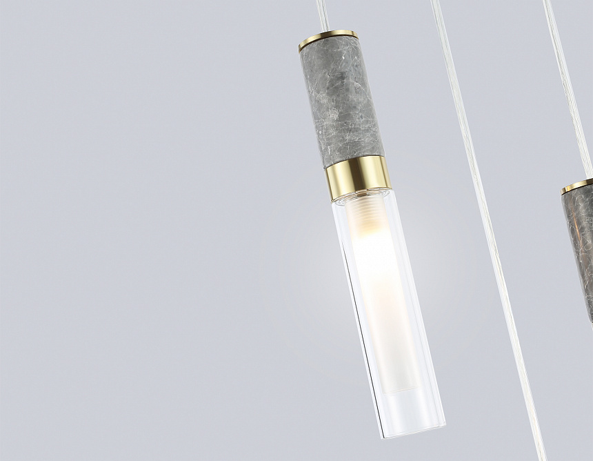 LH53351/3 GD/CL/WH золото/прозрачный/белый G9*3 max 40W D200*2000