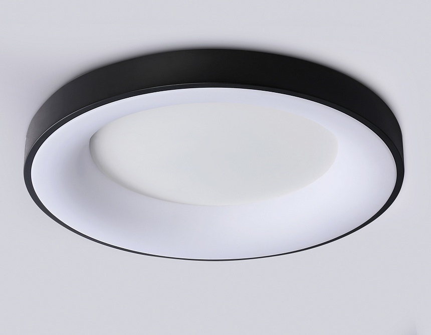 FZ1403 BK черный IP20 48W 3000K-6500K D500*50 (ПДУ ИК)