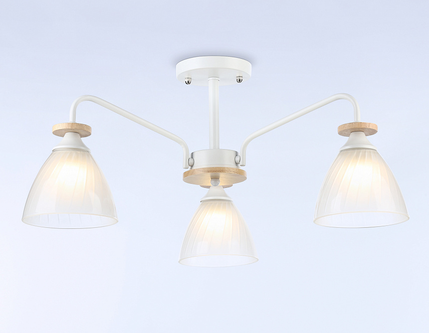 TR9562/3 WH/FR белый/белый матовый E27/3 max 40W D620*250 TR9562/3 WH/FR белый/белый матовый E27/3 max 40W D620*250