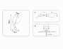 ST3892 BK черный IP65 GU10 max 35W D60*198