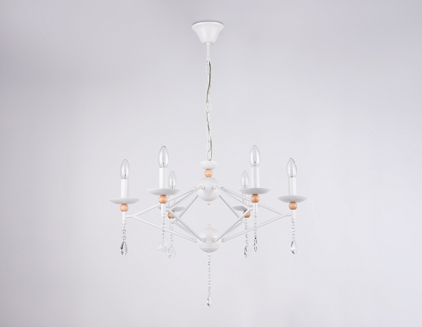 TR9596/6 WH белый E14/6 max 40W D660*880