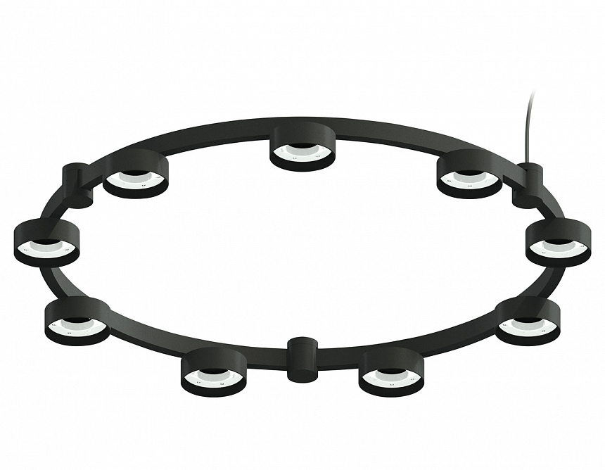 C9242/9 SBK черный песок D740*70.5mm GX53/9 C9242/9 SBK черный песок D740*70.5mm GX53/9