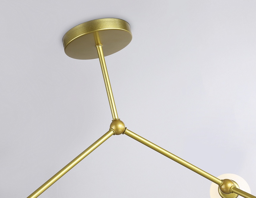 TR8038/6 BS латунь E27*6 max 40W D670*590