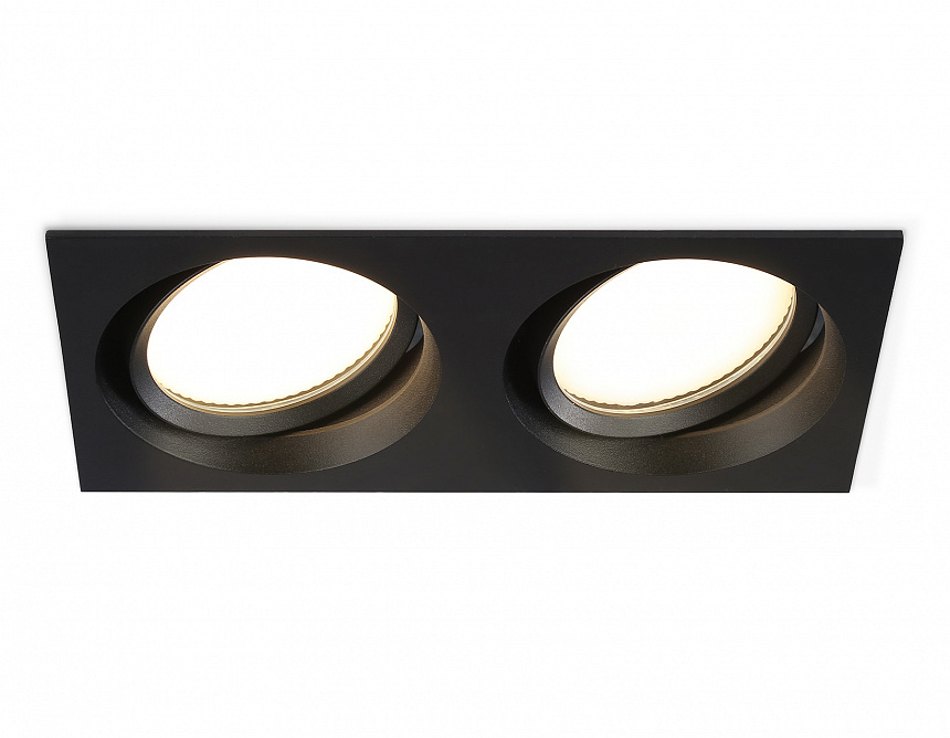 TN6661/2 BK черный IP44 GX53/2 220*110*48