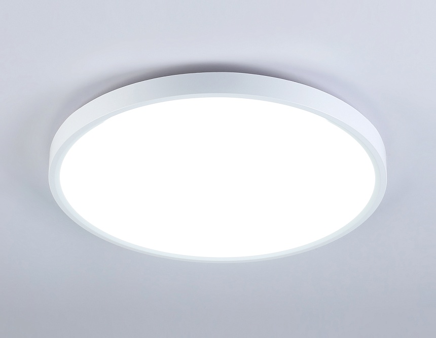 FZ3001 WH белый IP44 24W+10W 6400+6400К D300*40 (Без ПДУ)