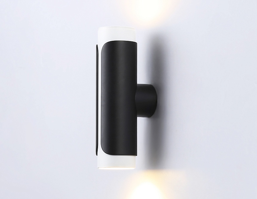 TN51617/2 BK/WH черный/белый GU10/2 D58*195*82