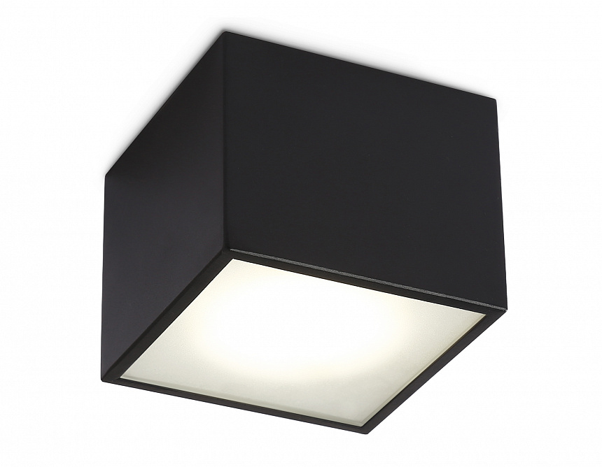 TN6532 BK черный IP44 GX53 100*100*80