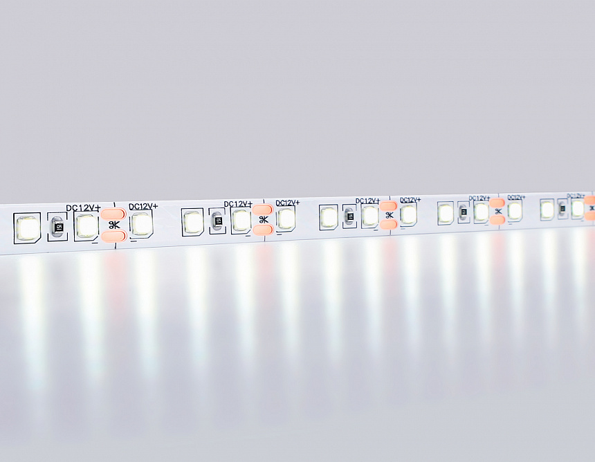 GS1203 2835 120Led/ 9.6W m/ 12V IP65 6500K/ 5000*8*2.27mm (2 конт.) GS1203 2835 120Led/ 9.6W m/ 12V IP65 6500K/ 5000*8*2.27mm (2 конт.)