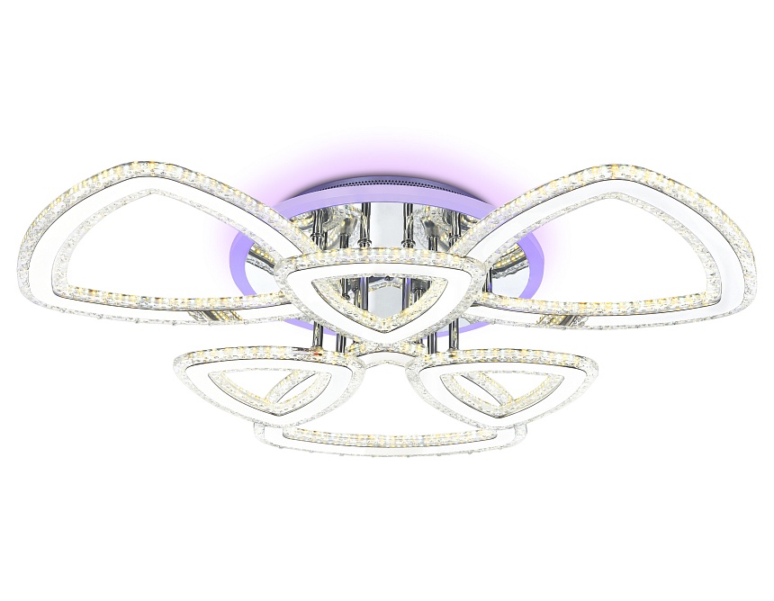 FA8861/3+3 CH хром 153W 3000K+6400K/3000K/6400K/4200K+4200K 670*610*130 (ПДУ РАДИО 2.4G)