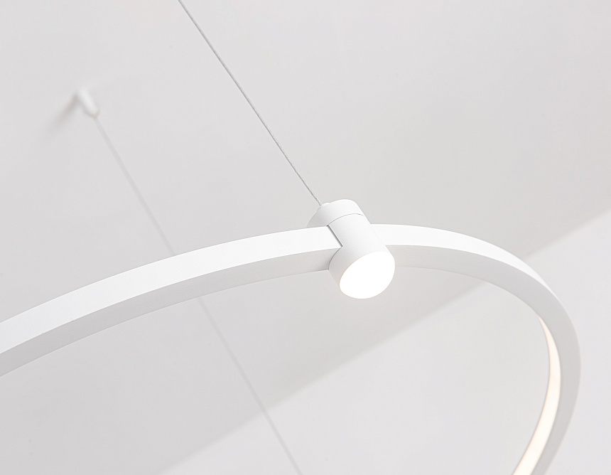 FL5521/2+6 WH белый 45W 3000K/4200K/6400K D600/400*1300 (без ПДУ)