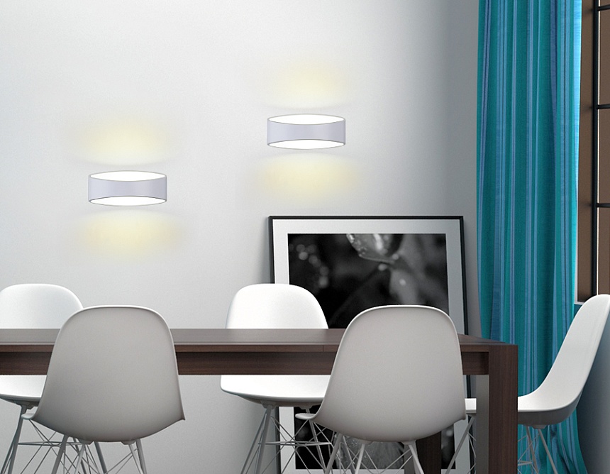 FW181 WH/S белый/песок LED 3000K 5W 175*90*80 FW181 WH/S белый/песок LED 3000K 5W 175*90*80