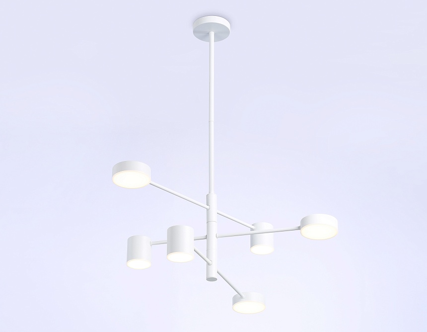 FL51684/6 WH белый 3000K/4200K/6400K 36W D700*930 (Без ПДУ)