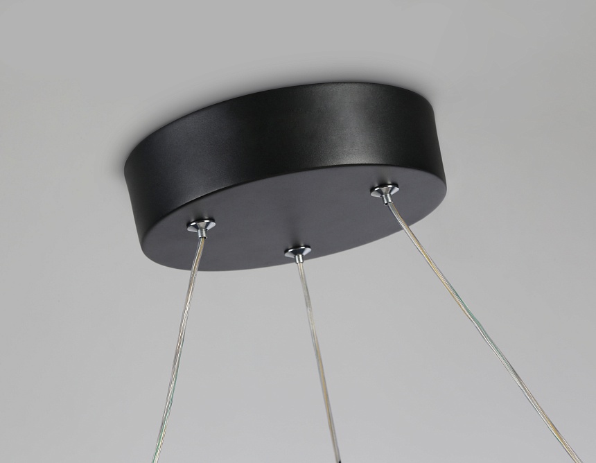 FL51775/2+6 BK черный 3000K/4200K/6400K 58W D600/380*1200 (ПДУ ИК)