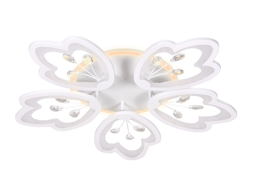 FA510/5 WH белый 140W+28W D660*95 (ПДУ РАДИО 2.4) FA510/5 WH белый 140W+28W D660*95 (ПДУ РАДИО 2.4)