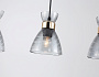 TR3407/3 BK/FGD/SM черный/золото/дымчатый E27/3 max 60W 550*135*1000