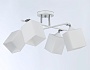 TR303083/4 WH/CH/FR белый/хром/белый матовый E27/4 max 40W 620*620*260