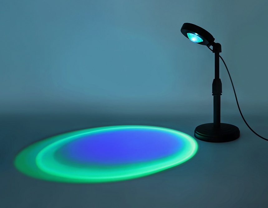 DE8385 BK черный LED RGB 3W (ПДУ RGB)