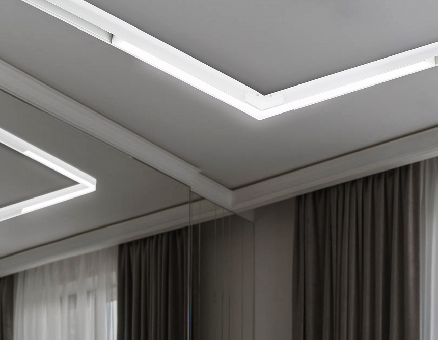 GL3981 WH белый IP20 24W 4200K 48V 300*300*45