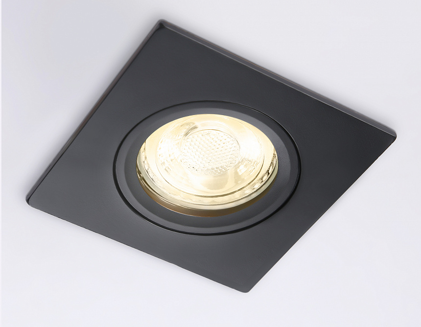 TN102456 BK черный GU5.3 85*85*28