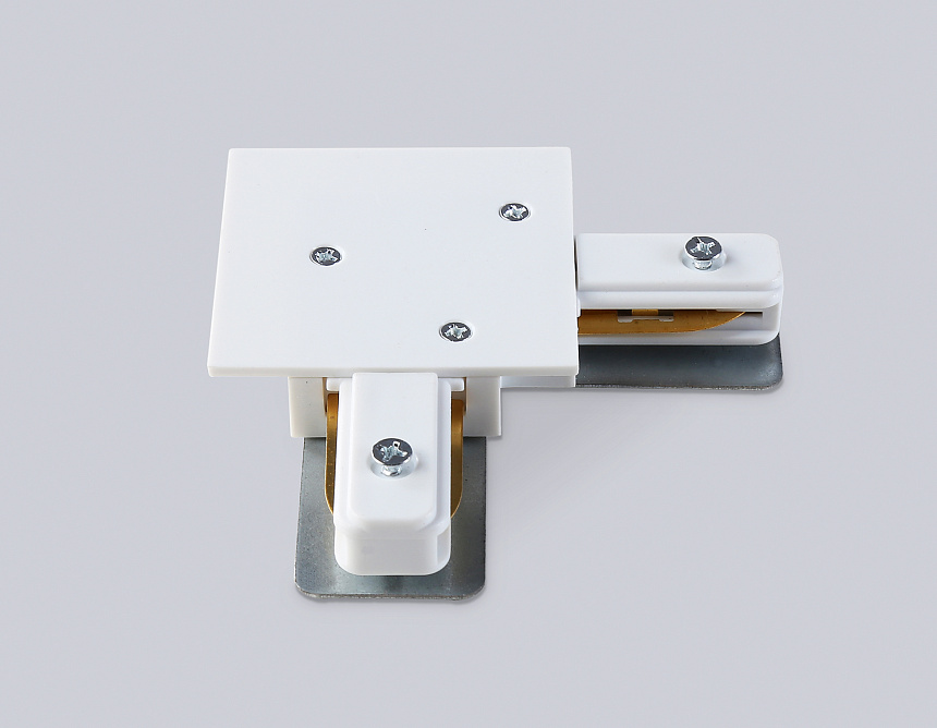 GL7165 WH белый коннектор угловой встраеваемый для шинопровода Standard 220V NEW 70*70*20