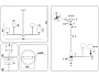 LH53019/12 BS/FR латунь/белый матовый G9*12 max 40W D910*680