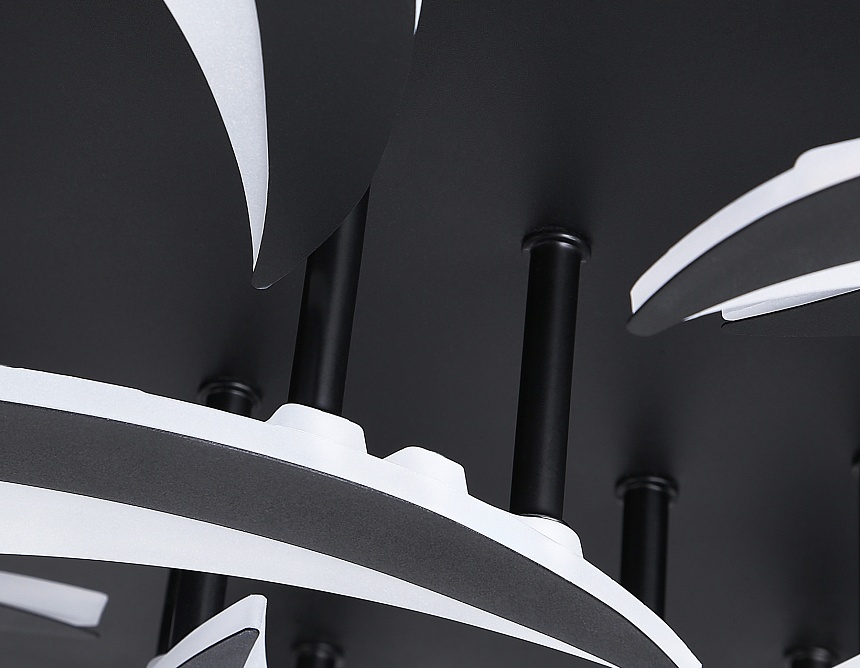 FA4474/7+3 BK черный 112W 3000+6400K/4200K/6400+3000K D850*120 (ПДУ ИК)