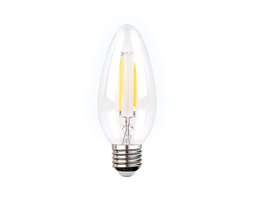 Лампа Filament LED C37-F 6W E27 4200K (60W)