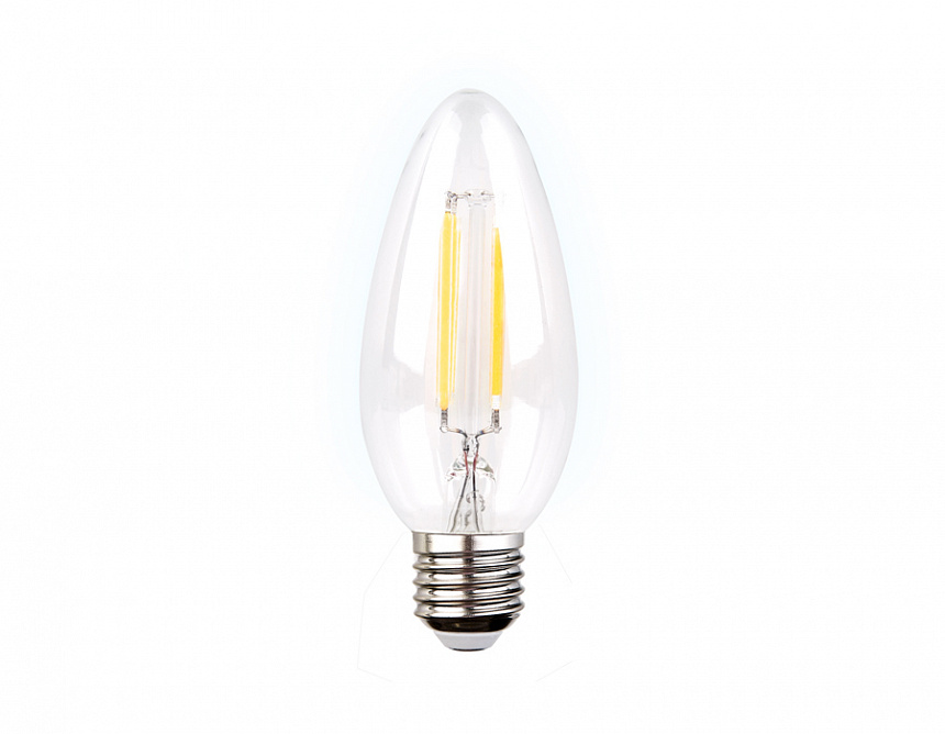 Лампа Filament LED C37-F 6W E27 4200K (60W)