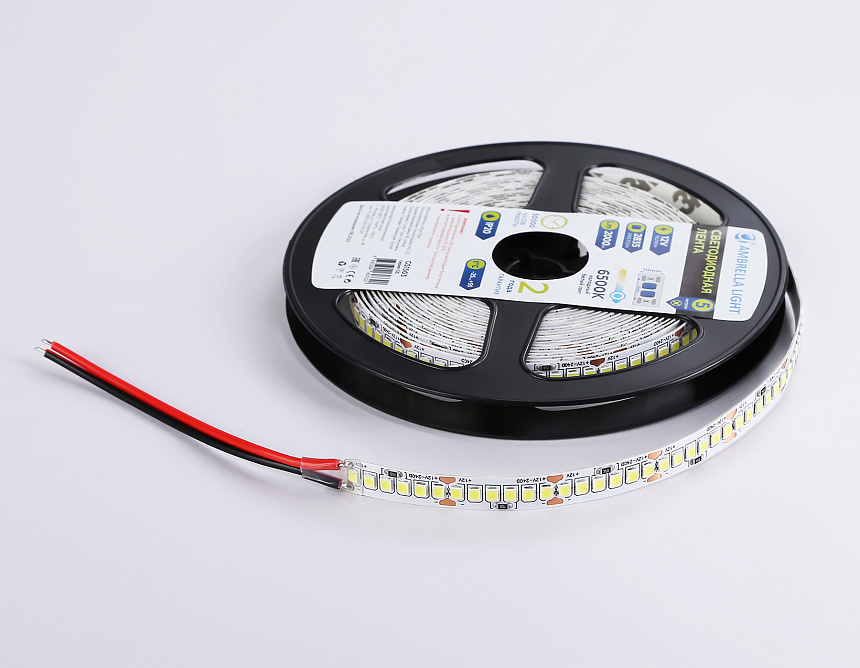 GS1503 2835 240Led/ 19.2W m/ 12V IP20 6500K/ 5000*10*1.2mm (2 конт.) GS1503 2835 240Led/ 19.2W m/ 12V IP20 6500K/ 5000*10*1.2mm (2 конт.)