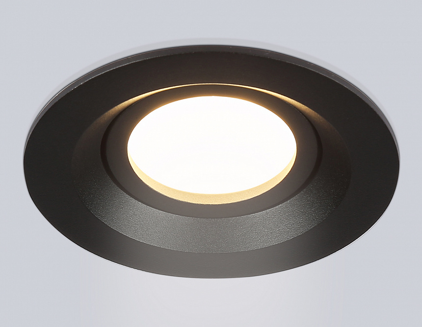 TN102742 BK черный IP20 GU5.3 D95*25