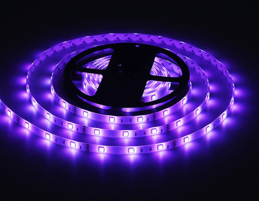 GS2501 5050 30Led/ 7.2W m/ 12V IP65 RGB/ 5000*10*2.87mm (4 конт.) комплект GS2501 5050 30Led/ 7.2W m/ 12V IP65 RGB/ 5000*10*2.87mm (4 конт.) комплект