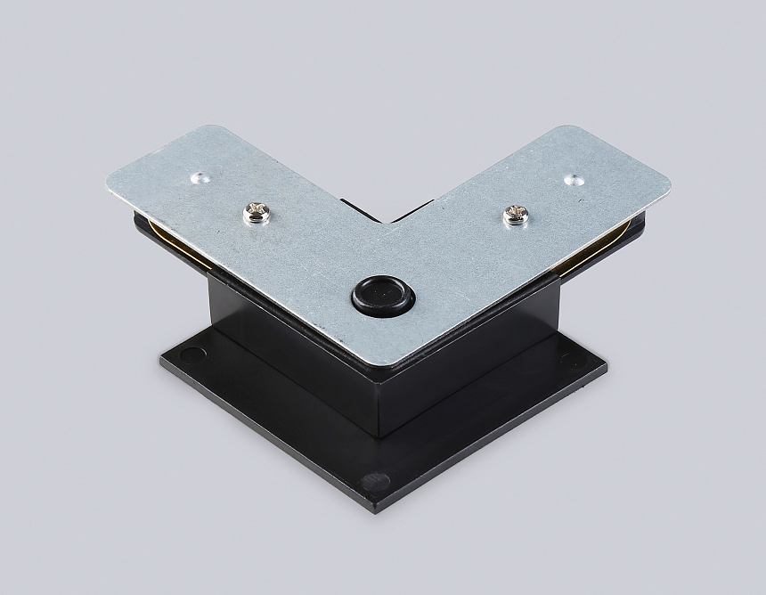 GL7166 BK черный коннектор угловой встраеваемый для шинопровода Standard 220V NEW 70*70*20