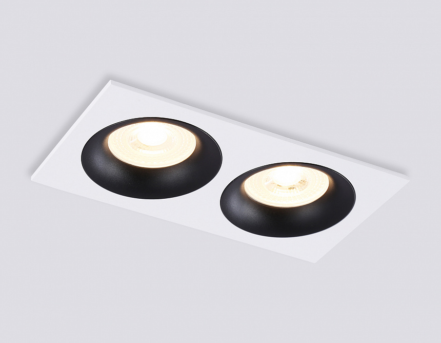 TN102732/2 WH/BK белый/черный GU5.3 175*92*23