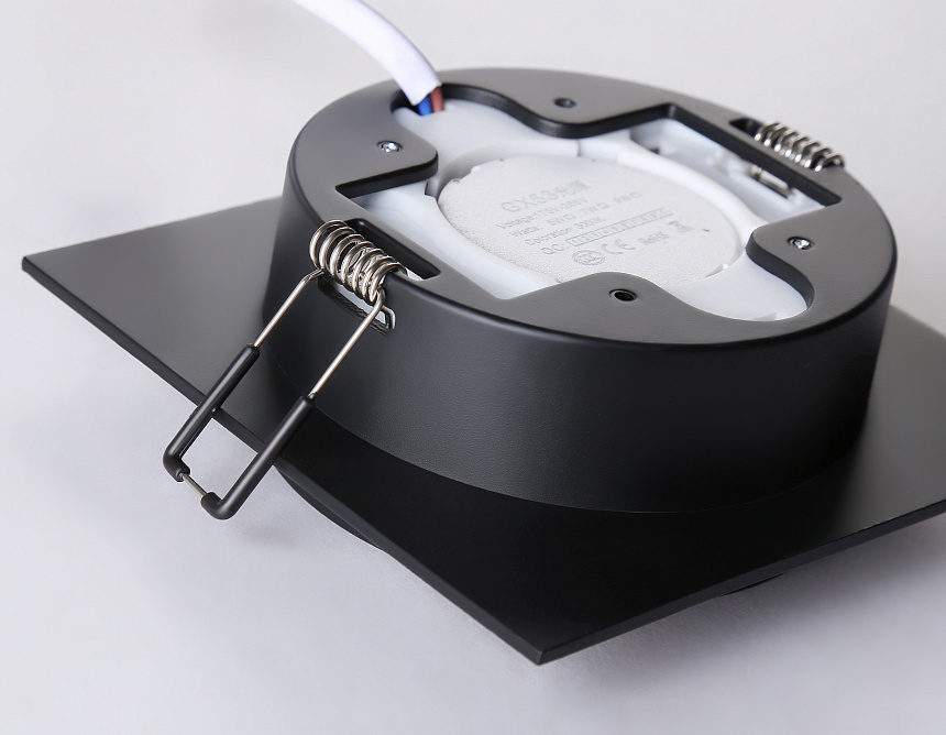 TN5231 BK черный GX53 110*110*35