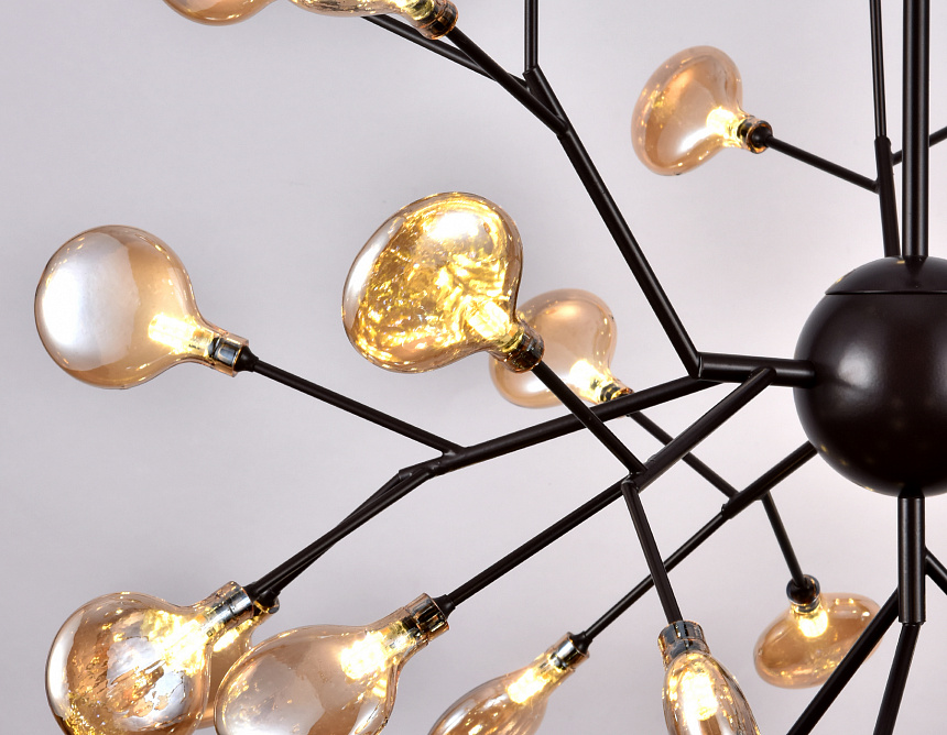 TR3021/36 DCF/TI темный кофе/янтарь G4/36 max 20W D750*650