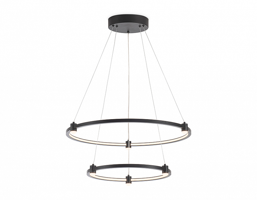 FL5506/2+6 BK черный 45W 3000K/4200K/6400K D600/400*1300 (без ПДУ)