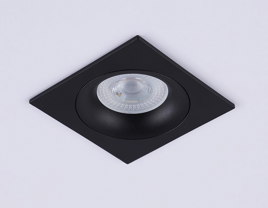 TN102729 BK черный GU5.3 92*92*23