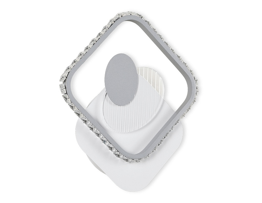 FA266 WH/GR белый/серый LED 3000K+6400K 16W 310*270*50