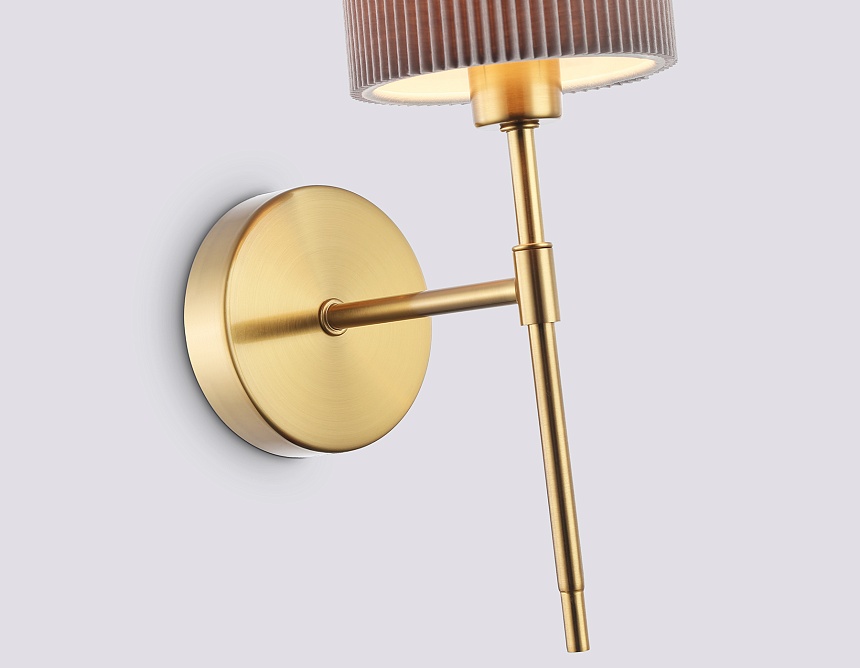 LH72385 BS/GR латунь/серый E14 max 40W 190*110*340