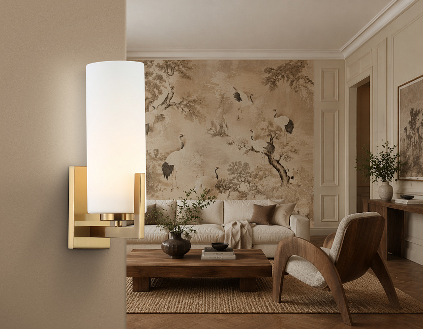 LH56066 BS/WH латунь/белый E27 max 60W 185*100*310