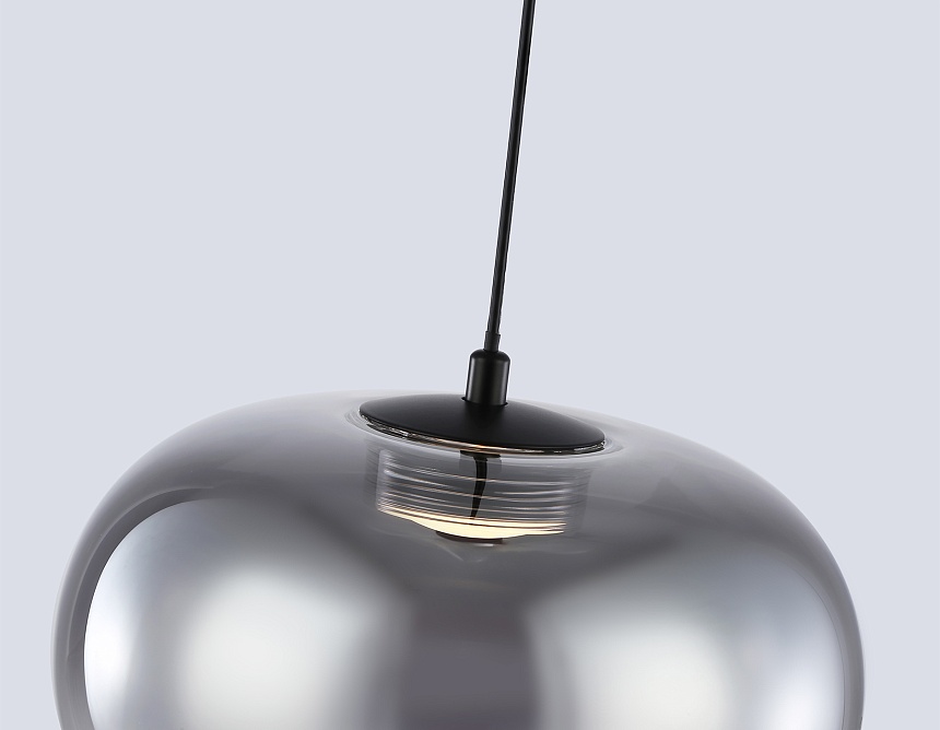 LH11082 BK/SM черный/дымчатый 4W 3000K D180*130