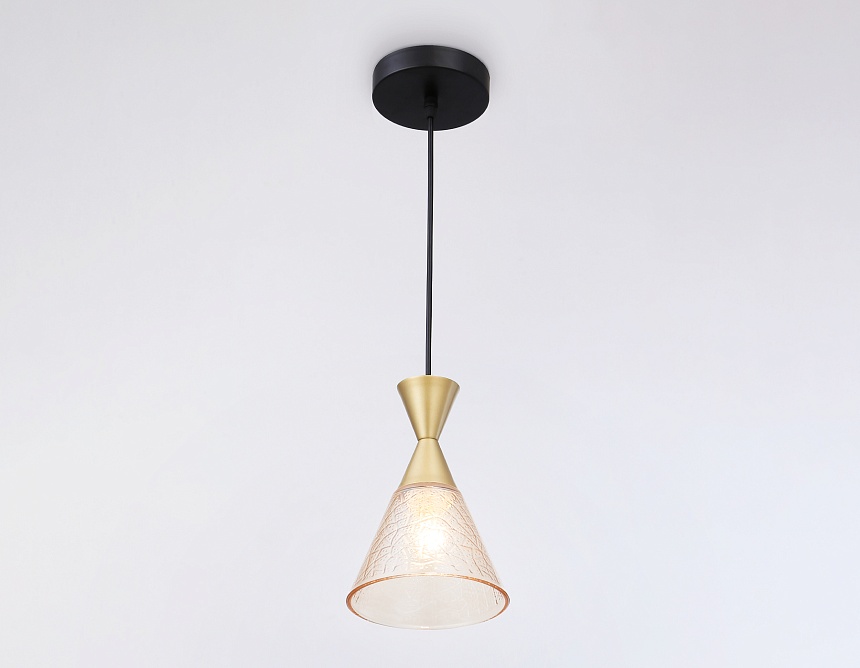 TR3173 BK/GD черный/золото E27 max 60W D155*1000