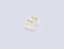 GS6361 Соединитель прямой COB 12/24V для лент 8/10mm  (2 конт.) (10шт)