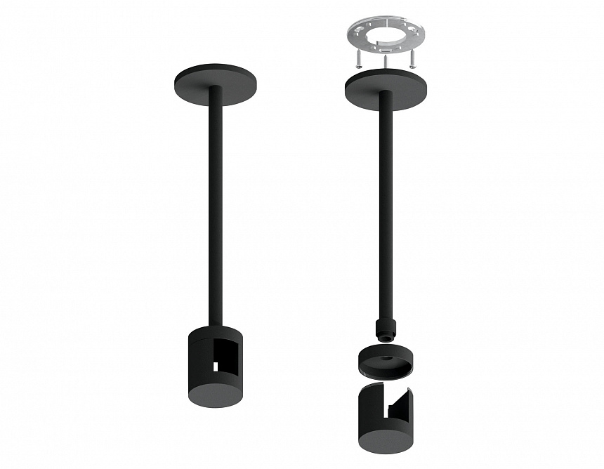 A9227 BK черный D20*200mm A9227 BK черный D20*200mm