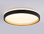 FZ610 BK/GD черный/золото IP20 66W 3000K-6500K+RGB D490*85 (ПДУ ИК)