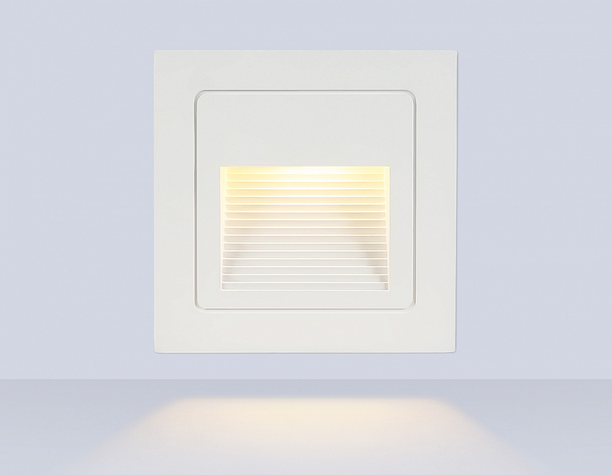 ST8211 WH белый IP65 LED 3000K 3W 84*84*46 ST8211 WH белый IP65 LED 3000K 3W 84*84*46