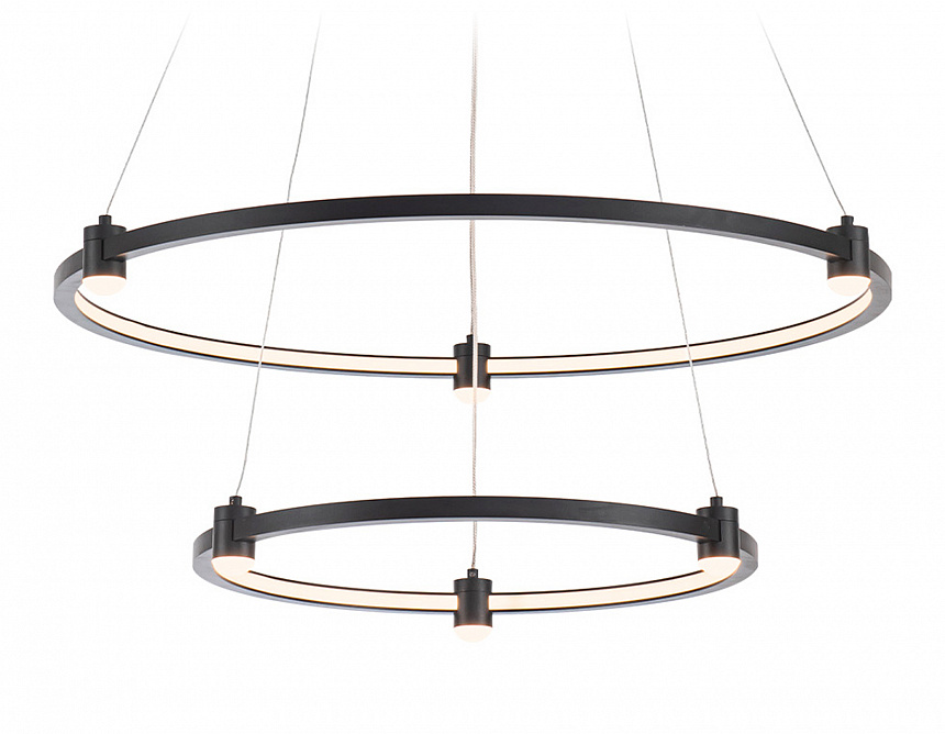 FL5506/2+6 BK черный 45W 3000K/4200K/6400K D600/400*1300 (без ПДУ)